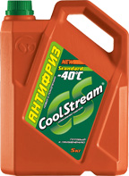 Антифриз COOLSTREAM Standart-40 зеленый 5кг М+