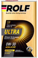 Масло ROLF S9 Ultra 0W30 Acea  A7/B7 синт.1л.М+